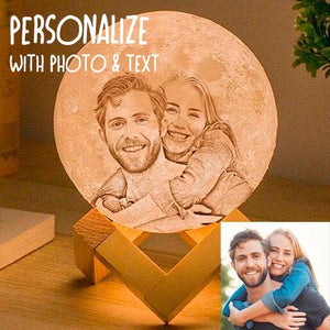 Customized Photo Moon Lamp