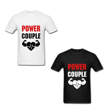 Load image into Gallery viewer, Power Couple Adult Tagless T-Shirts
