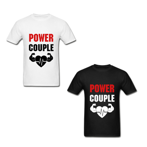 Power Couple Adult Tagless T-Shirts