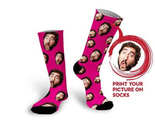 Carica l&#39;immagine nel visualizzatore di Gallery, Custom Photo Socks
