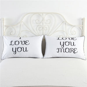 Matching Couple Pillowcases