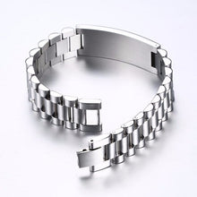 Carica l&#39;immagine nel visualizzatore di Gallery, Custom Engraved Mens Bracelet
