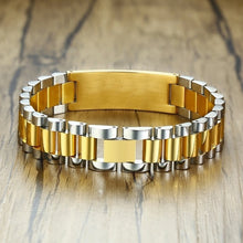 Carica l&#39;immagine nel visualizzatore di Gallery, Custom Engraved Mens Bracelet
