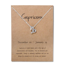 Carica l&#39;immagine nel visualizzatore di Gallery, Zodiac Pendant Necklace
