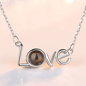 Custom Photo Projection Necklace