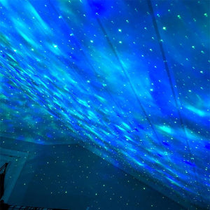 Starry Sky & Ocean Waves Projector with Bluetooth Speaker