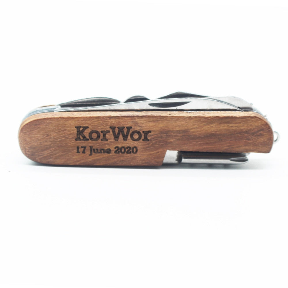 Personalized Swiss Army Multi Tool Pocket Knife