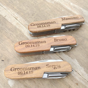 Personalized Swiss Army Multi Tool Pocket Knife