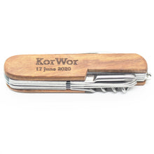 Carica l&#39;immagine nel visualizzatore di Gallery, Personalized Swiss Army Multi Tool Pocket Knife
