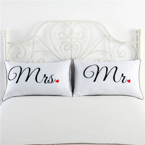 Matching Couple Pillowcases