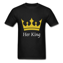 Load image into Gallery viewer, Her King &amp; His Queen Adult Tagless T-Shirts
