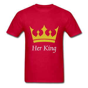 Her King & His Queen Adult Tagless T-Shirts