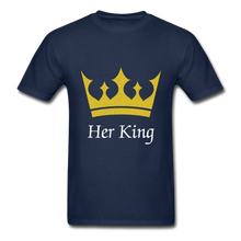 Load image into Gallery viewer, Her King &amp; His Queen Adult Tagless T-Shirts
