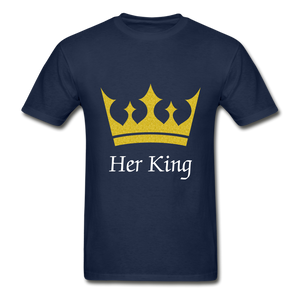 Her King & His Queen Adult Tagless T-Shirts