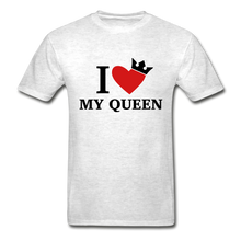 Load image into Gallery viewer, I Love My King/My Queen Adult Tagless T-Shirts
