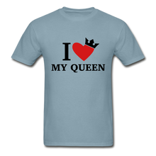 Load image into Gallery viewer, I Love My King/My Queen Adult Tagless T-Shirts
