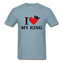 Load image into Gallery viewer, I Love My King/My Queen Adult Tagless T-Shirts
