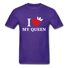 Load image into Gallery viewer, I Love My King/My Queen Adult Tagless T-Shirts
