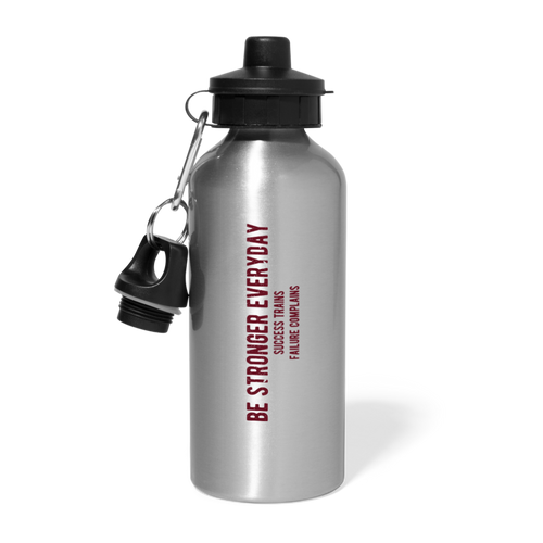 Stronger Water Bottle - silver