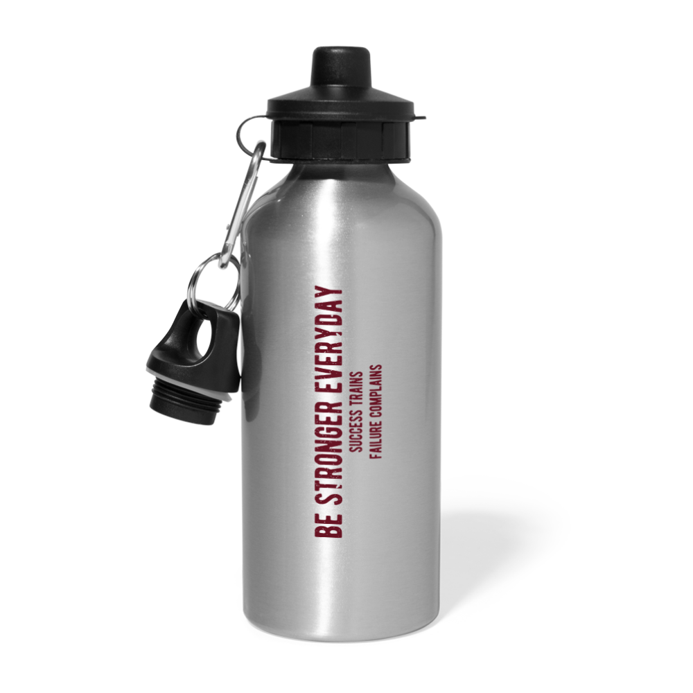 Stronger Water Bottle - silver