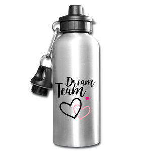 Dream Team Water Bottle - silver