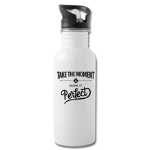 Carica l&#39;immagine nel visualizzatore di Gallery, Take the Moment Water Bottle - white
