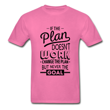 Load image into Gallery viewer, Goal Adult Tagless T-Shirt - hot pink
