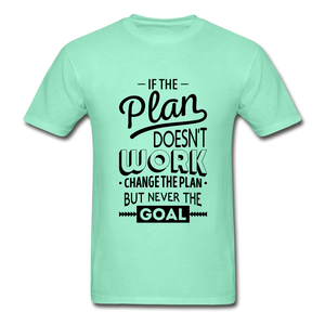 Goal Adult Tagless T-Shirt - deep mint