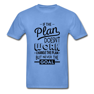 Goal Adult Tagless T-Shirt - carolina blue