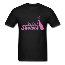 Load image into Gallery viewer, Bridal Shower Adult Tagless T-Shirt - black
