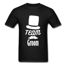 Load image into Gallery viewer, Team Groom Adult Tagless T-Shirt - black
