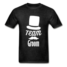 Load image into Gallery viewer, Team Groom Adult Tagless T-Shirt - charcoal gray
