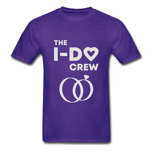 I Do Crew Adult Tagless T-Shirt - purple