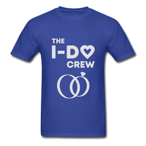 I Do Crew Adult Tagless T-Shirt - royal blue