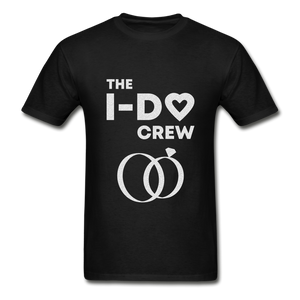 I Do Crew Adult Tagless T-Shirt - black