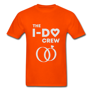 I Do Crew Adult Tagless T-Shirt - orange