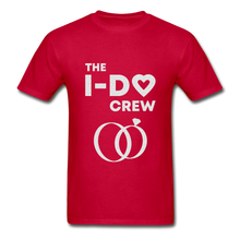 Load image into Gallery viewer, I Do Crew Adult Tagless T-Shirt - red
