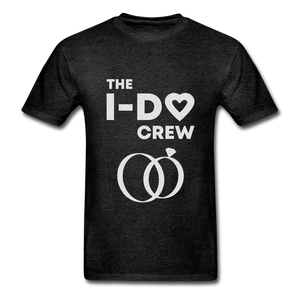 I Do Crew Adult Tagless T-Shirt - charcoal gray