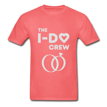 Load image into Gallery viewer, I Do Crew Adult Tagless T-Shirt - coral
