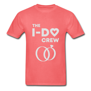 I Do Crew Adult Tagless T-Shirt - coral