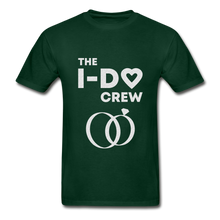 Load image into Gallery viewer, I Do Crew Adult Tagless T-Shirt - forest green
