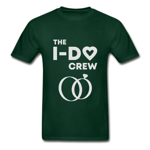 I Do Crew Adult Tagless T-Shirt - forest green