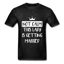 Load image into Gallery viewer, Not Calm Adult Tagless T-Shirt - charcoal gray
