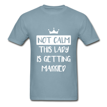 Load image into Gallery viewer, Not Calm Adult Tagless T-Shirt - stonewash blue
