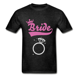 Bride Adult Tagless T-Shirt - charcoal gray