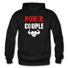 Carica l&#39;immagine nel visualizzatore di Gallery, Power Couple Hoodies - black
