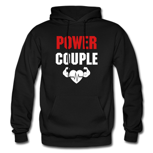 Power Couple Hoodies - black