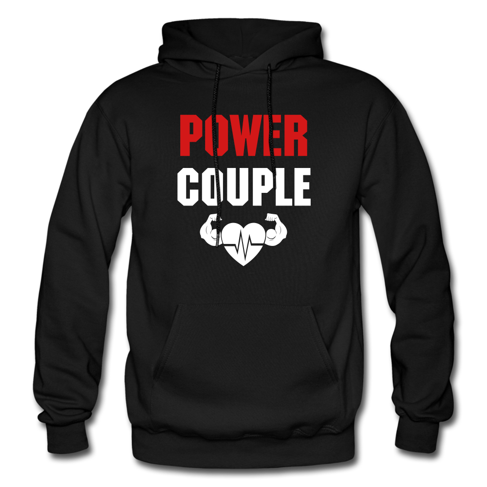 Power Couple Hoodies - black