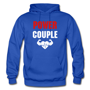 Power Couple Hoodies - royal blue