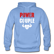 Carica l&#39;immagine nel visualizzatore di Gallery, Power Couple Hoodies - carolina blue
